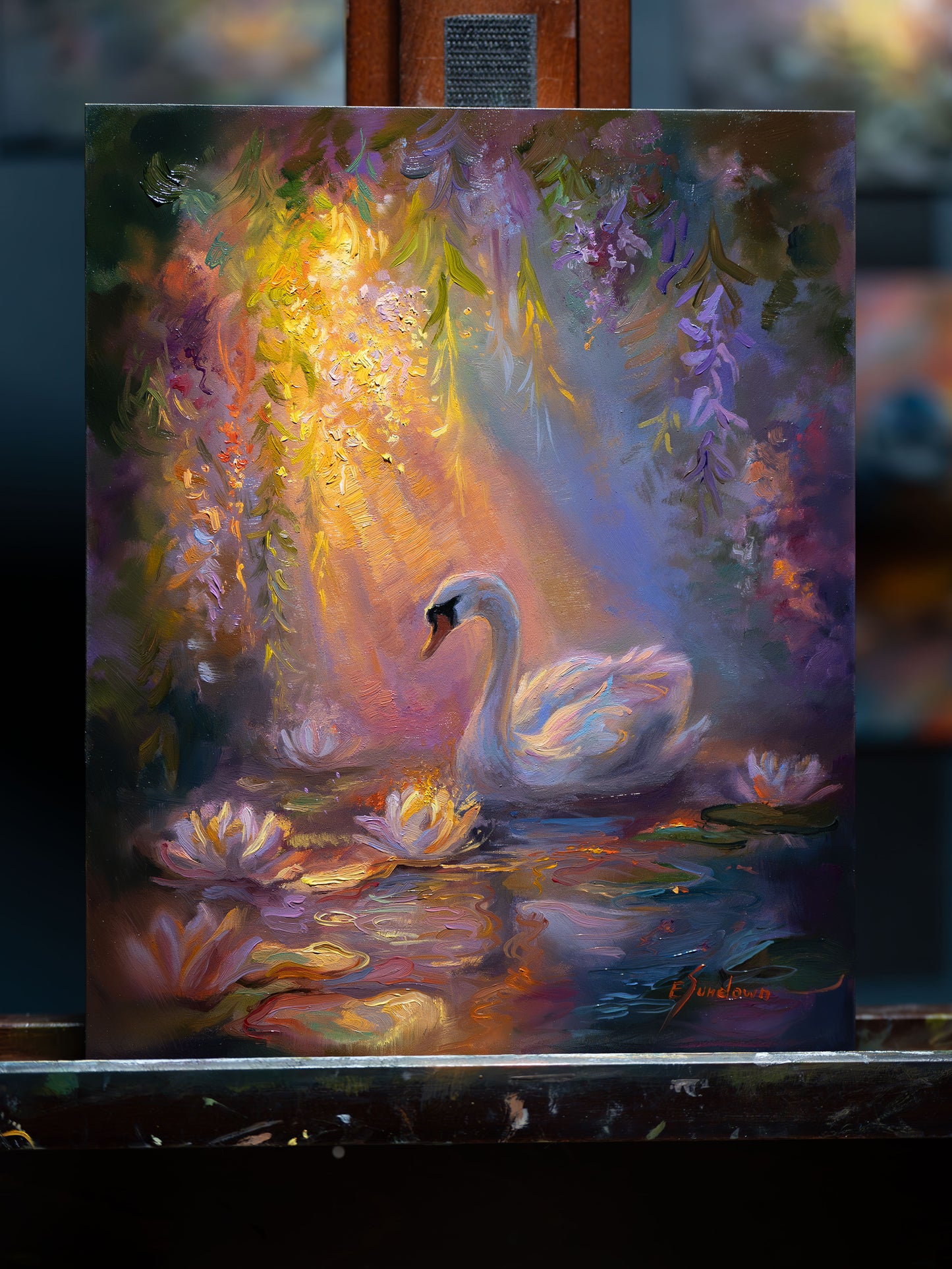Glow of Grace – Original Oil Painting (8x10 inches)