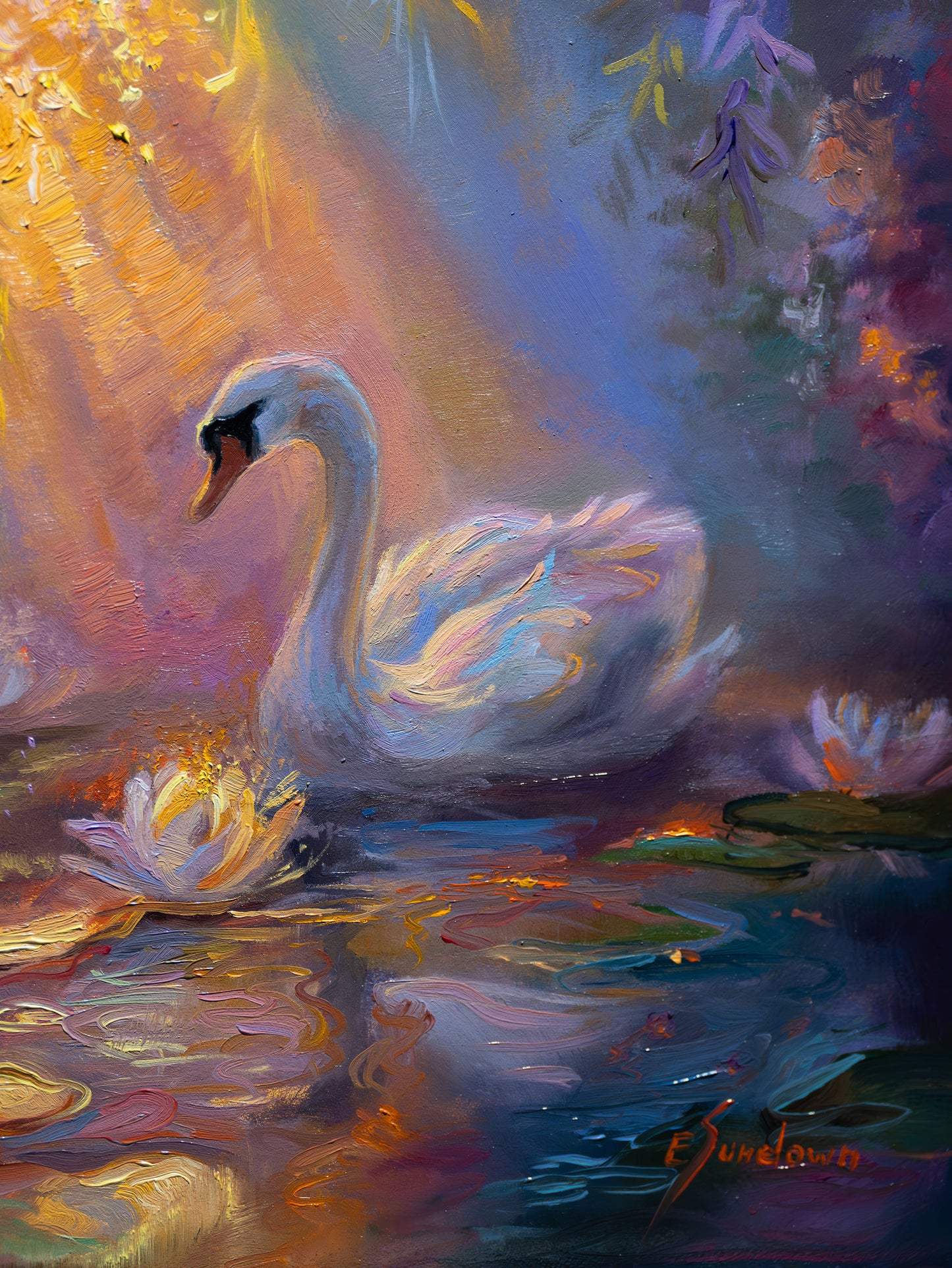 Glow of Grace – Original Oil Painting (8x10 inches)