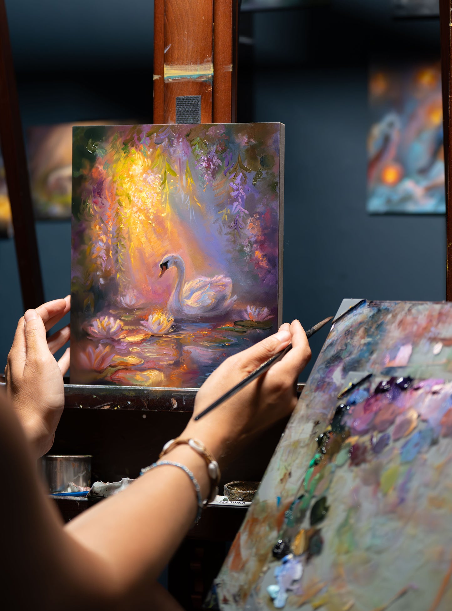 Glow of Grace – Original Oil Painting (8x10 inches)