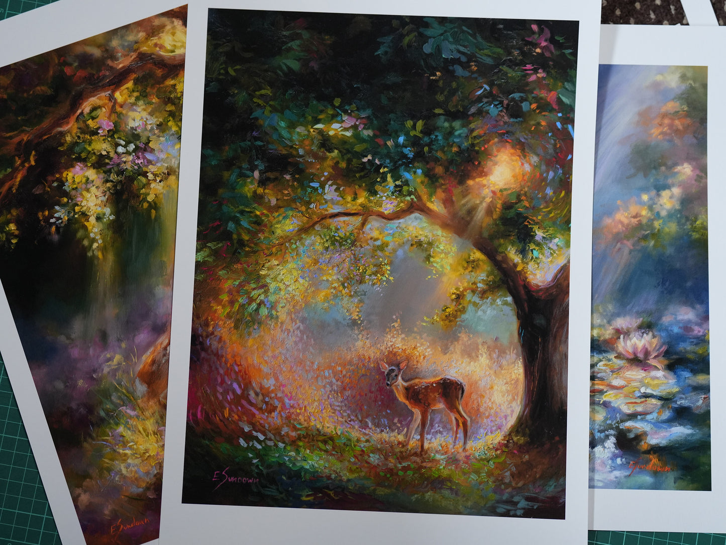 Autumn Light – Limited Edition Fine Art Print ✨🦌🍂