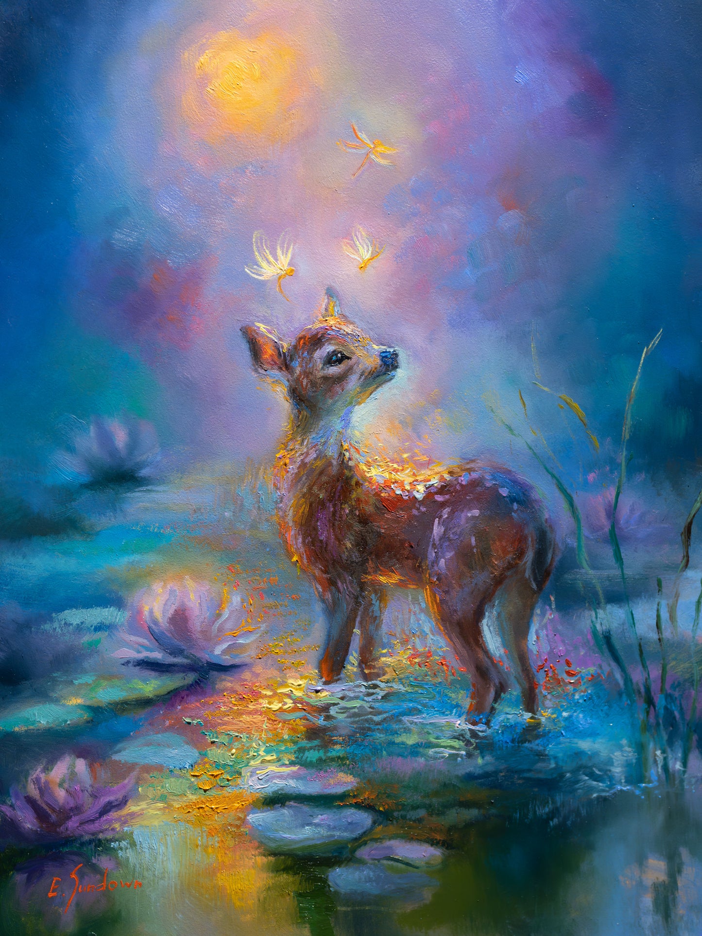 Following the Dragonflies – Limited Edition Fine Art Print (Pre-Order)