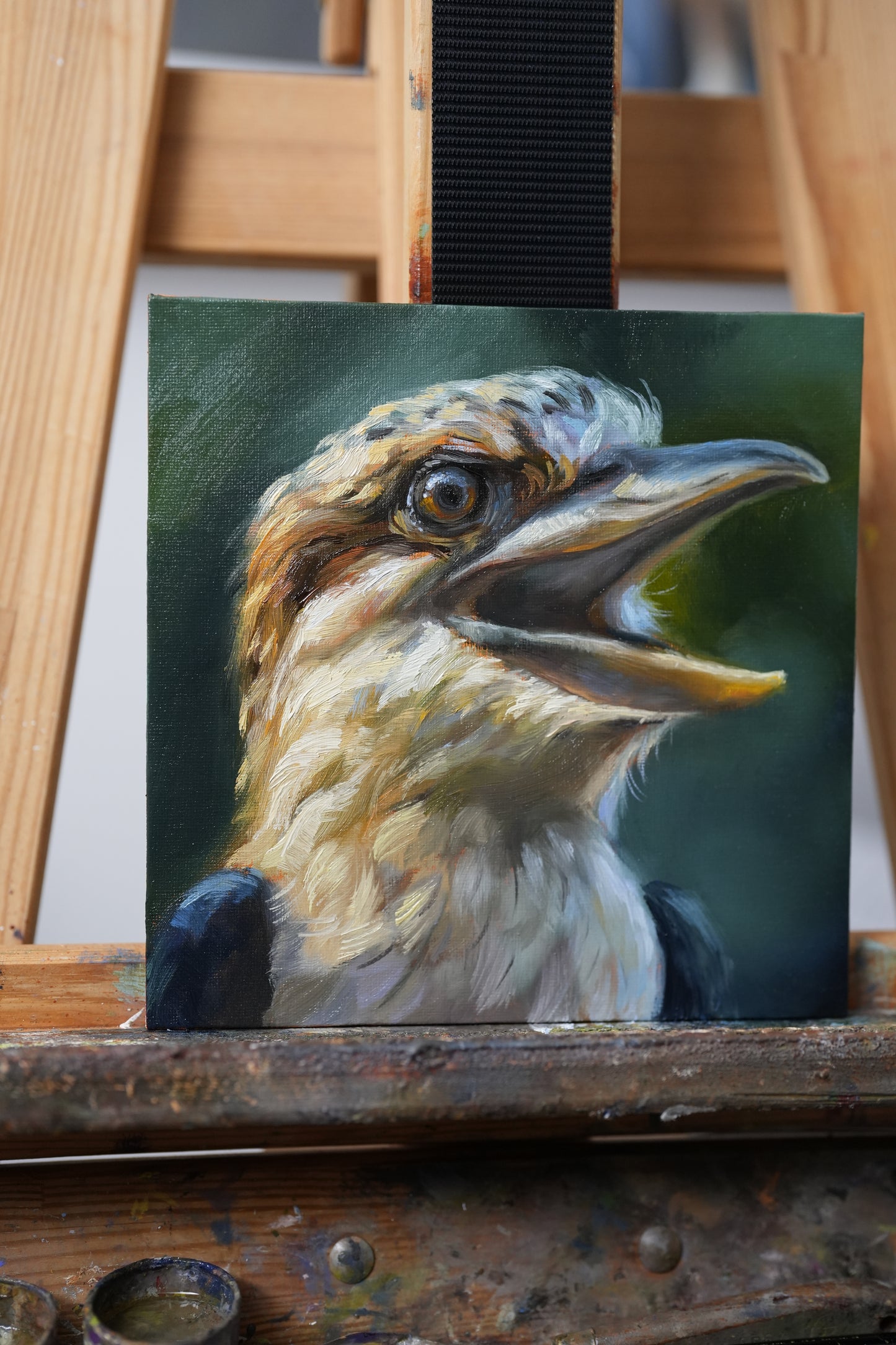 Kookaburra Oil Painting