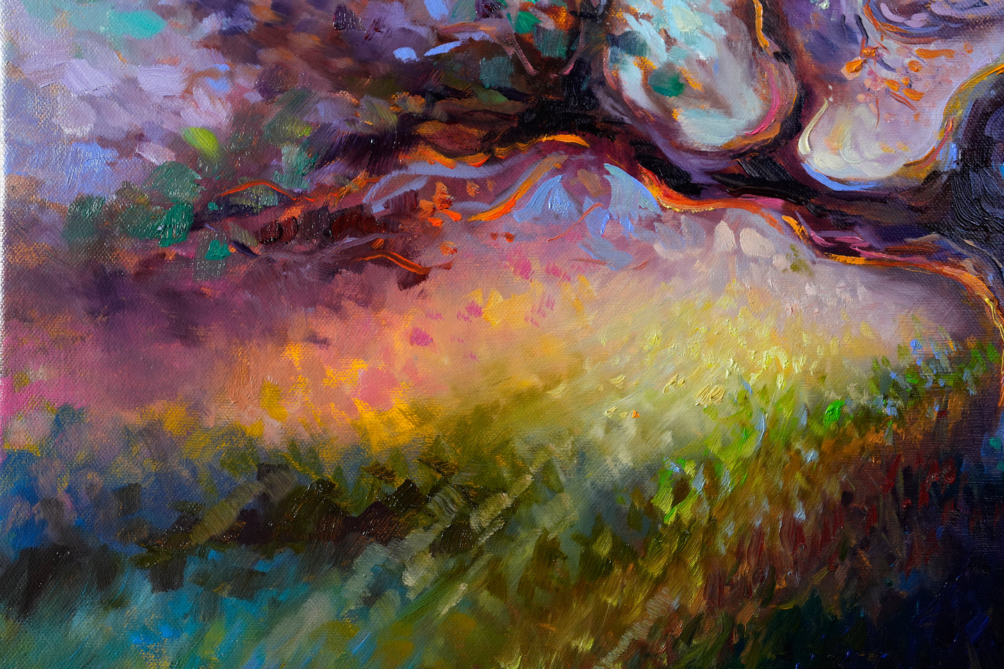 Ethereal Dawn Original Oil Painting