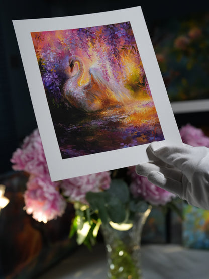 Wisteria Dreams – Museum-Quality Print 8×6,5 in