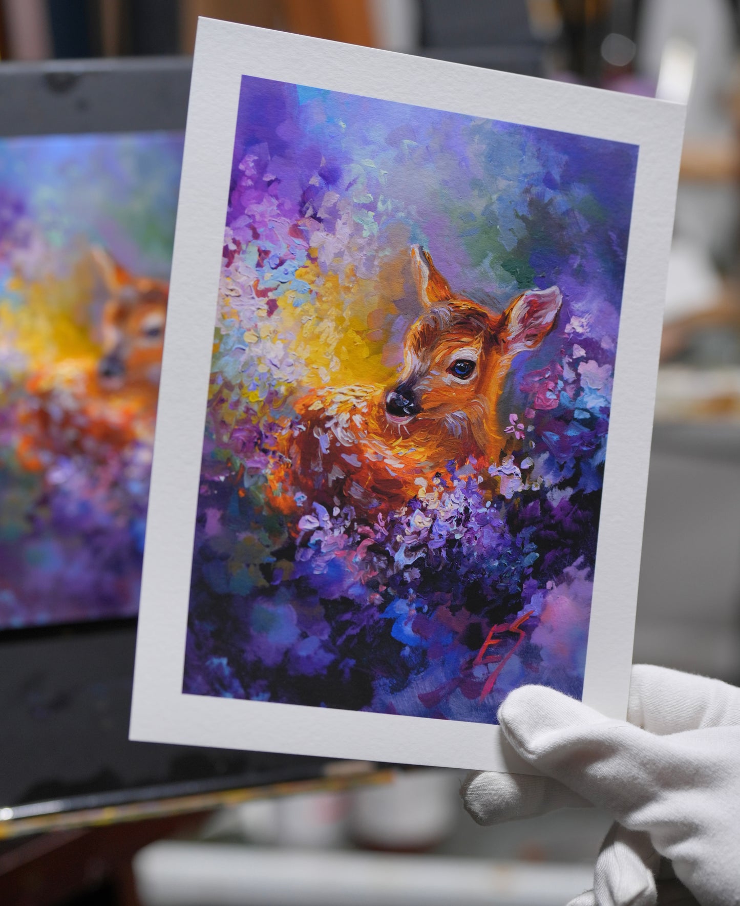 Held by Light – Museum quality Print 5x7 in