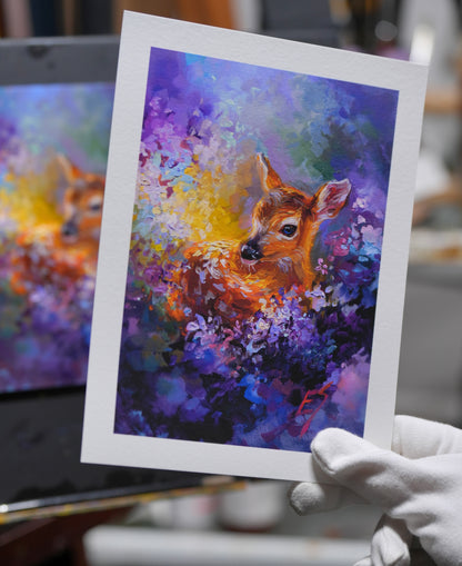 Held by Light – Museum quality Print 5x7 in