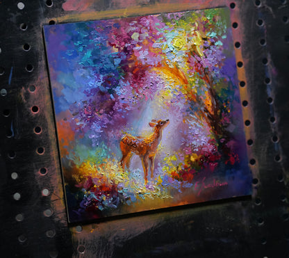 Color Burst – Original Oil Painting