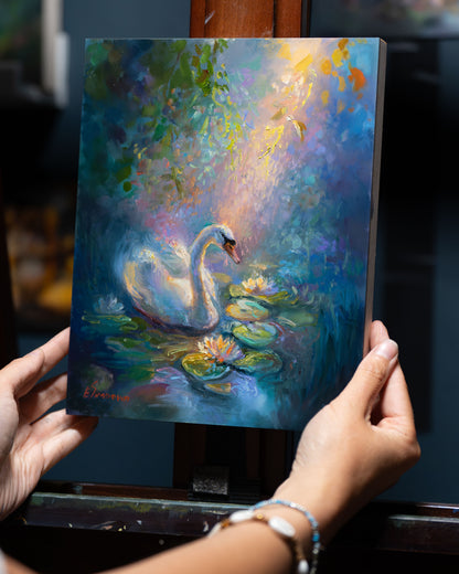 Glow of Grace #2 – Original 8x10 inch Oil Painting on Ampersand Gessobord