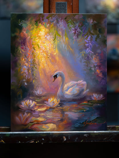 Glow of Grace – Original Oil Painting (8x10 inches)