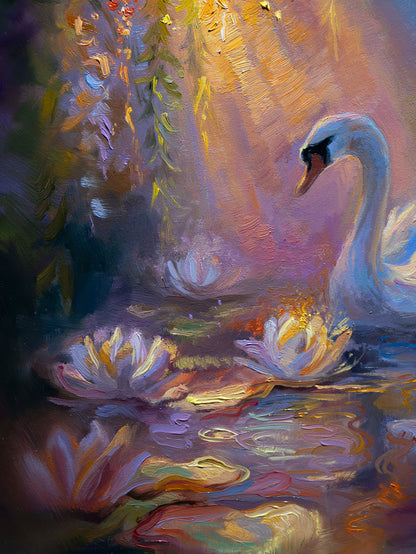 Glow of Grace – Original Oil Painting (8x10 inches)