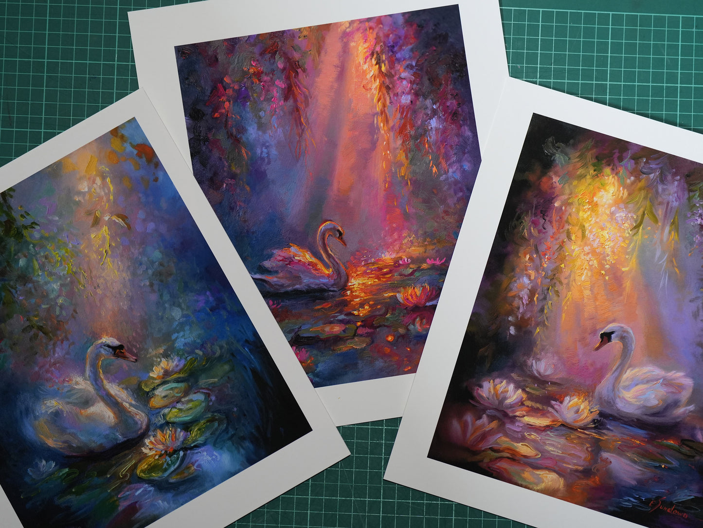 Glow of Grace III – Limited Edition Fine Art Print ✨🦢