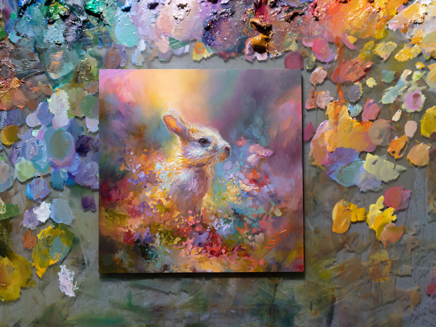 Blossom – Original Mixed Media Painting