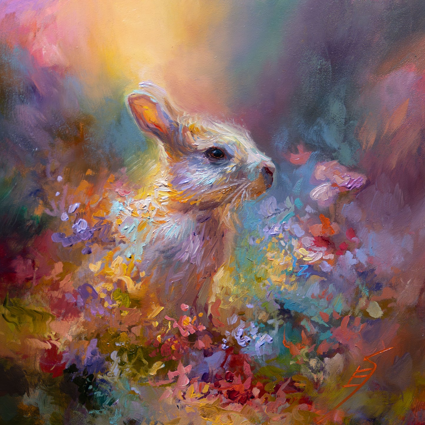 Blossom – Original Mixed Media Painting