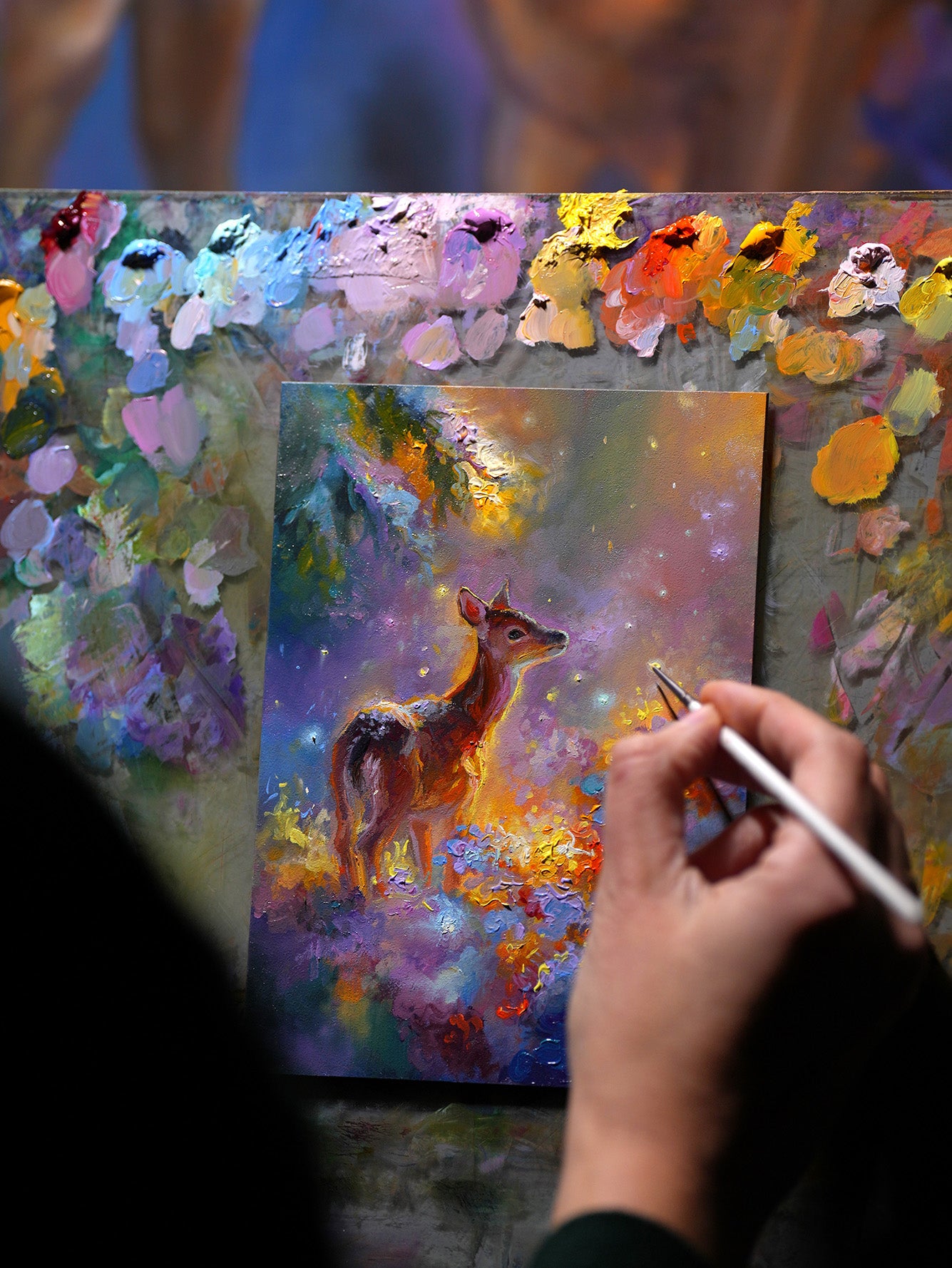 Winter wonder Original Oil Painting