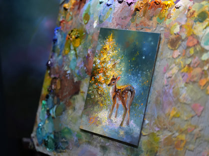 A Little Christmas Miracle – Original Oil Painting