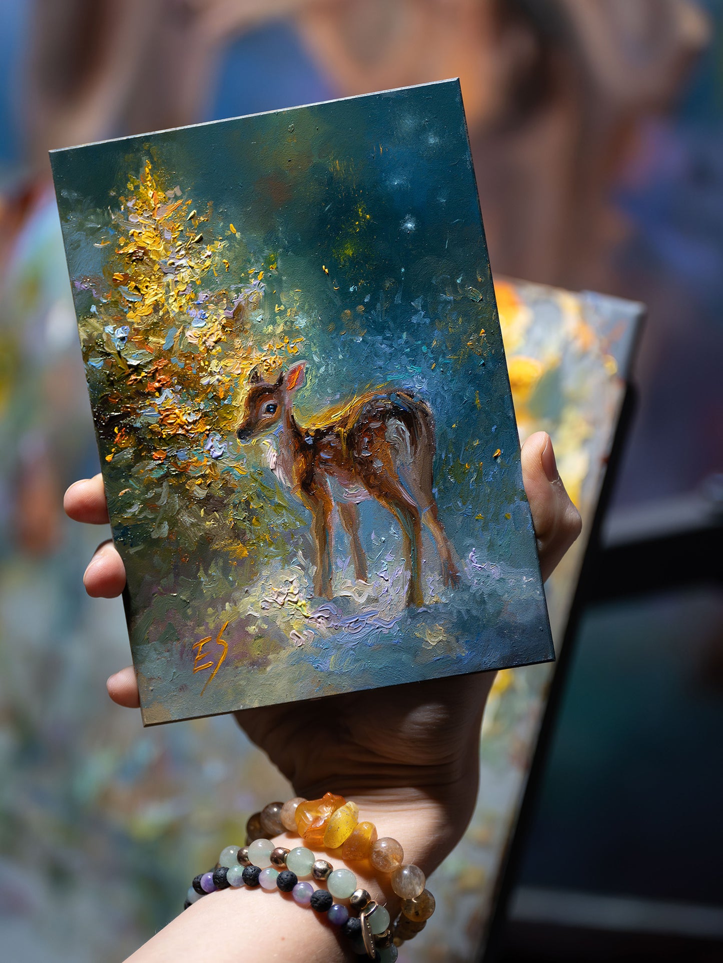 A Little Christmas Miracle – Original Oil Painting