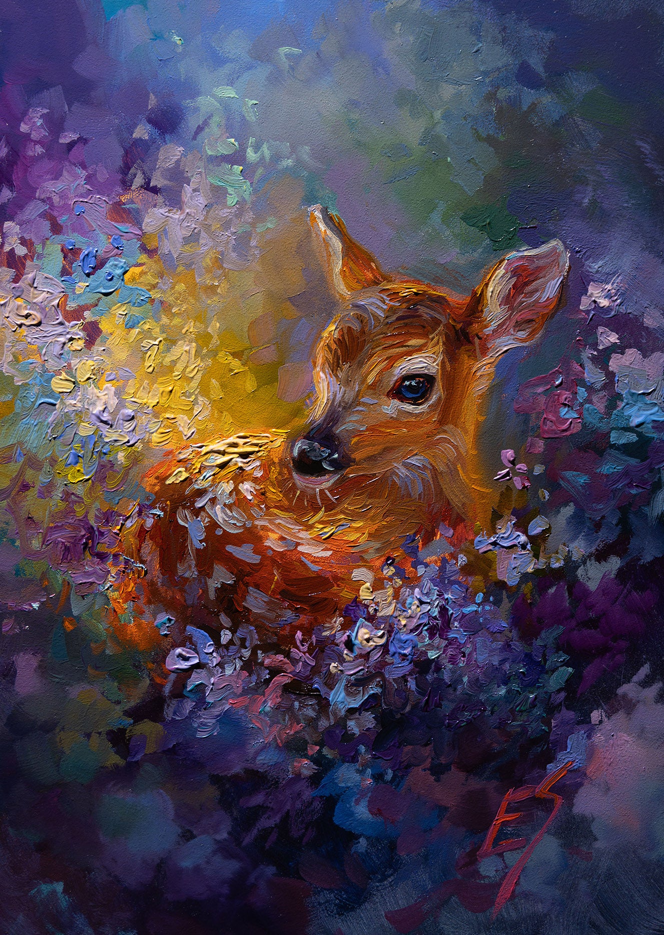 Held by Light Original Painting (Currently RESERVED)