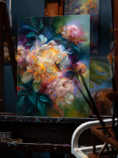 Midsummer Bloom – Original Oil Painting