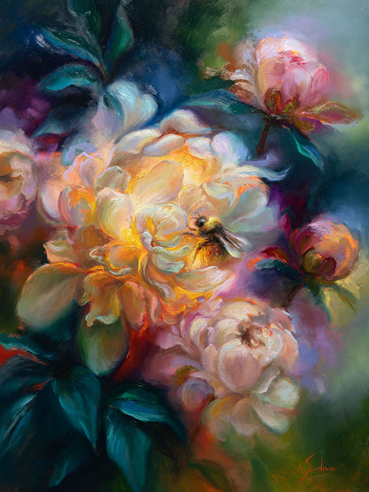 Midsummer Bloom – Original Oil Painting
