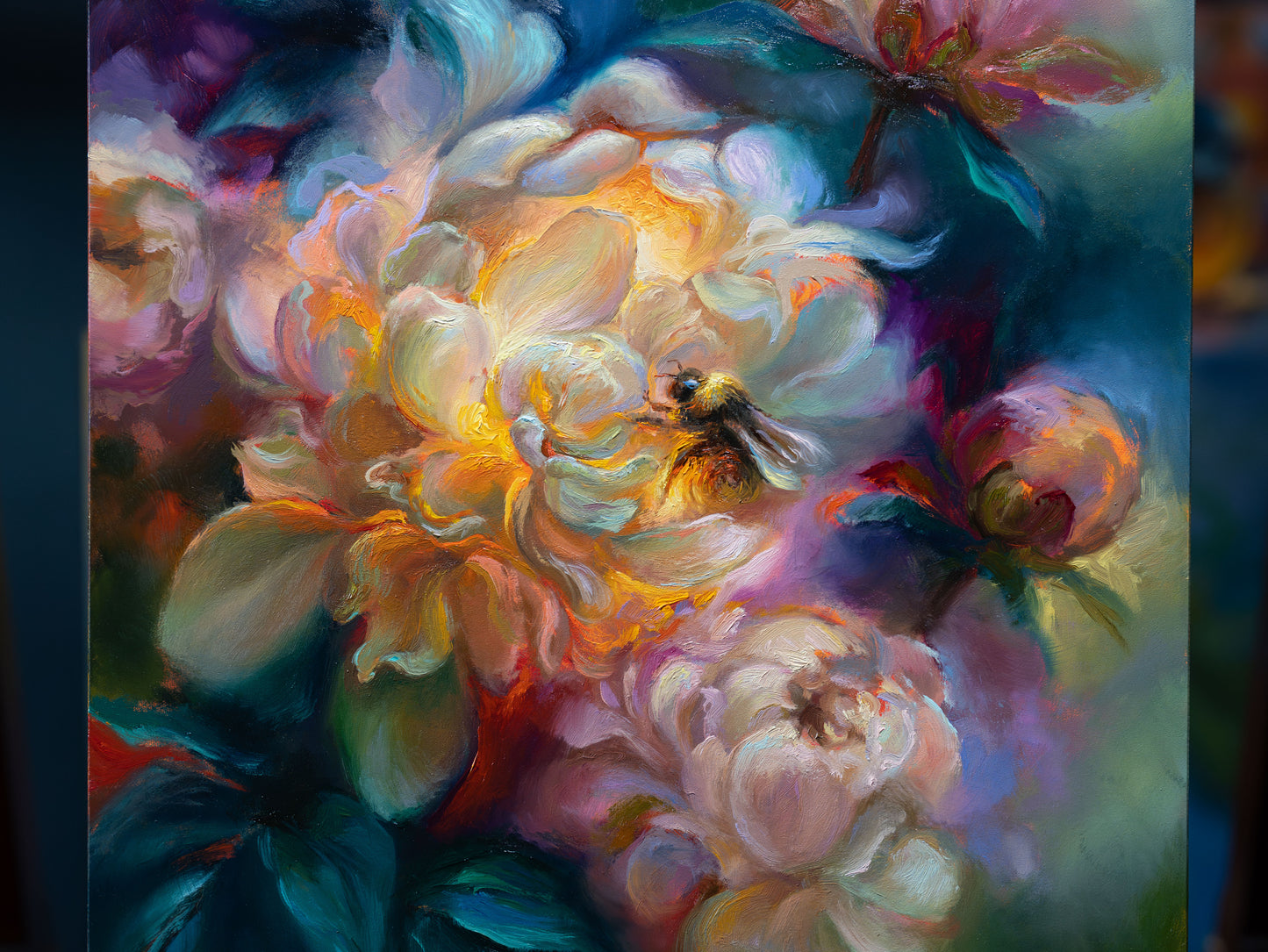 Midsummer Bloom – Original Oil Painting