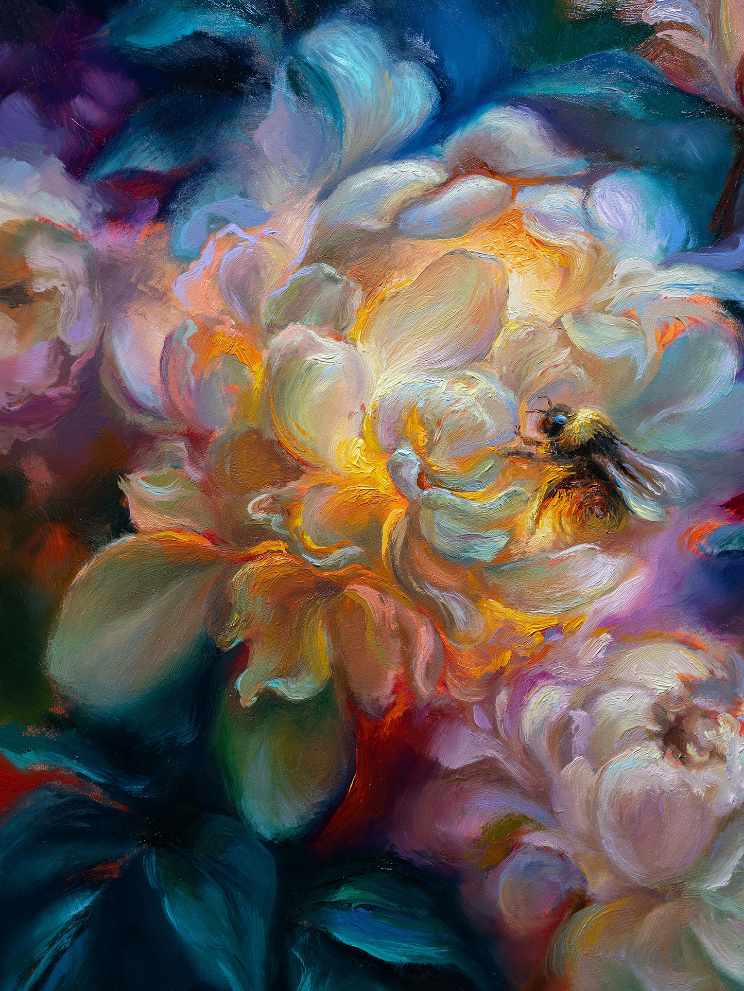 Midsummer Bloom – Original Oil Painting