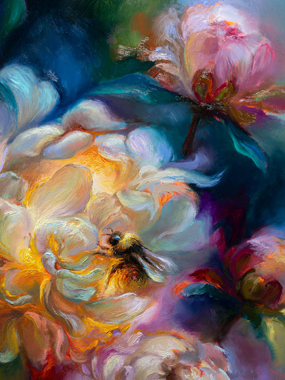 Midsummer Bloom – Original Oil Painting
