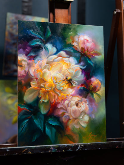 Midsummer Bloom – Original Oil Painting