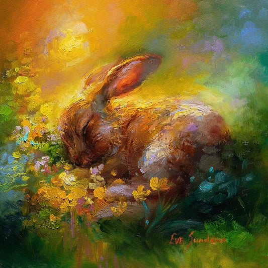Sweet Dreams II, original Oil painting