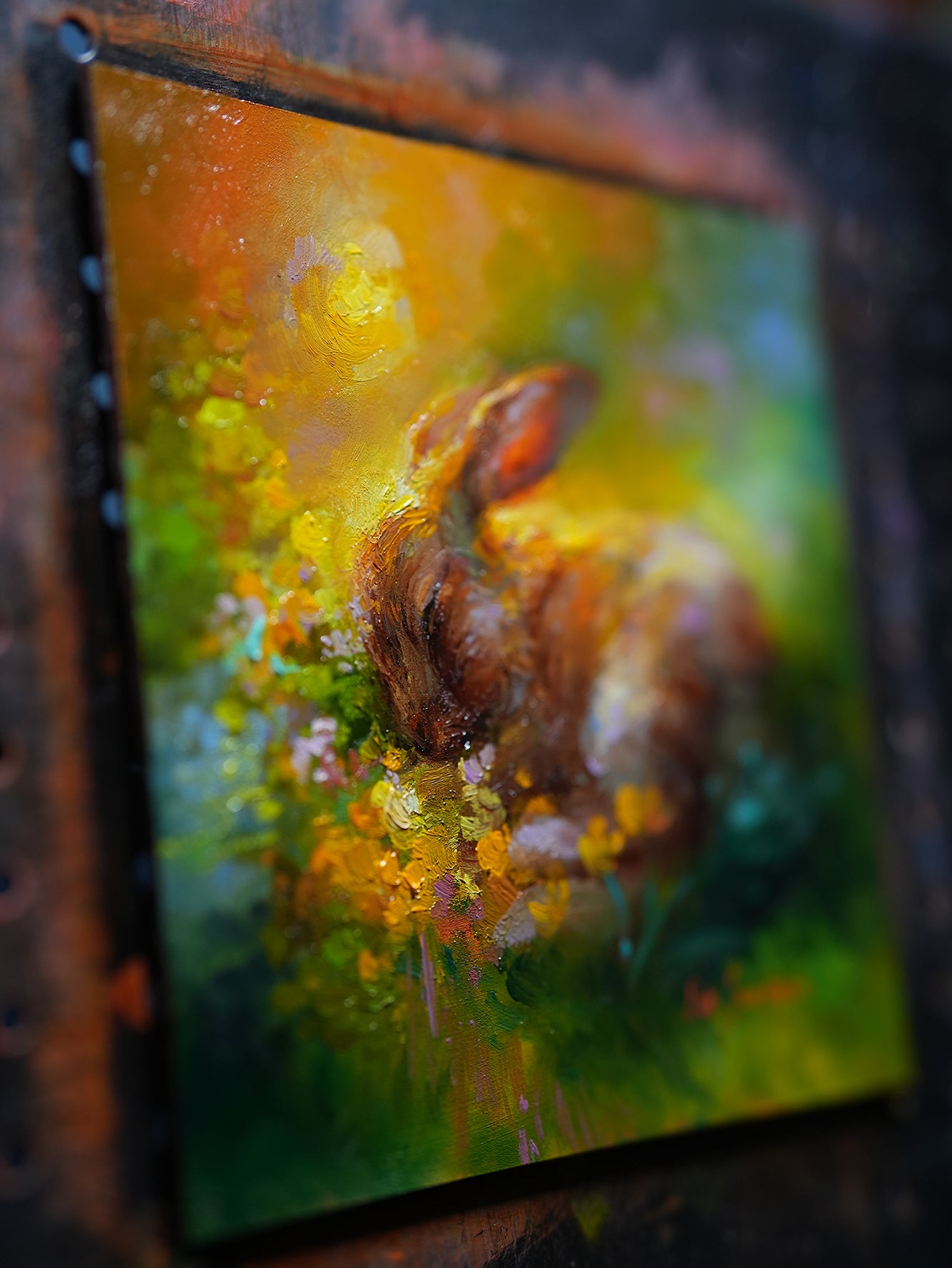 Sweet Dreams II, original Oil painting