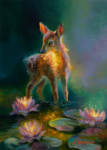 Touched by Light – Original Oil Painting