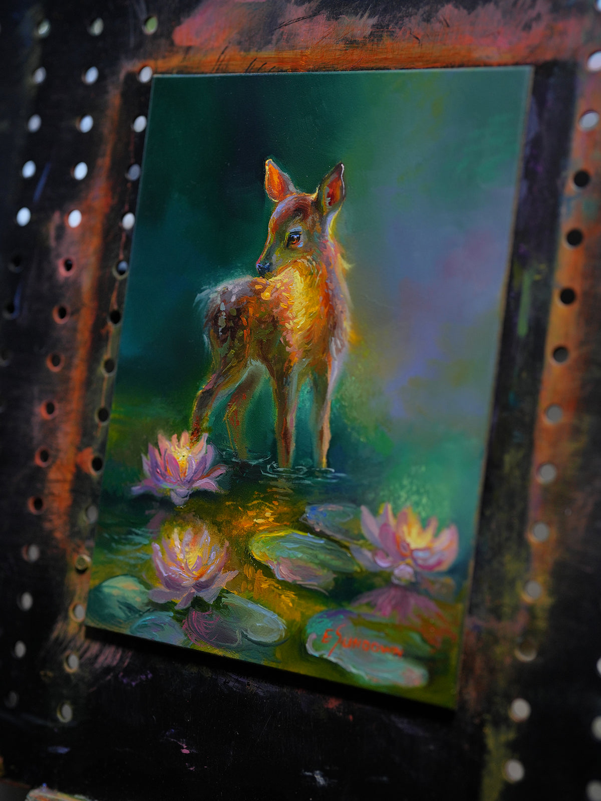 Touched by Light – Original Oil Painting
