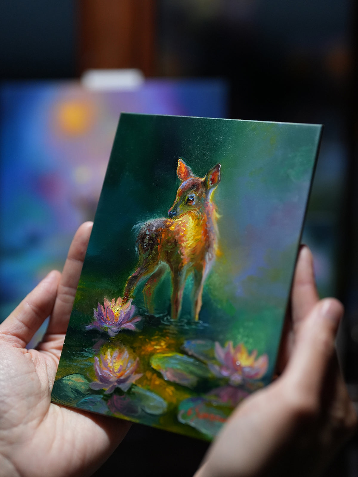 Touched by Light – Original Oil Painting