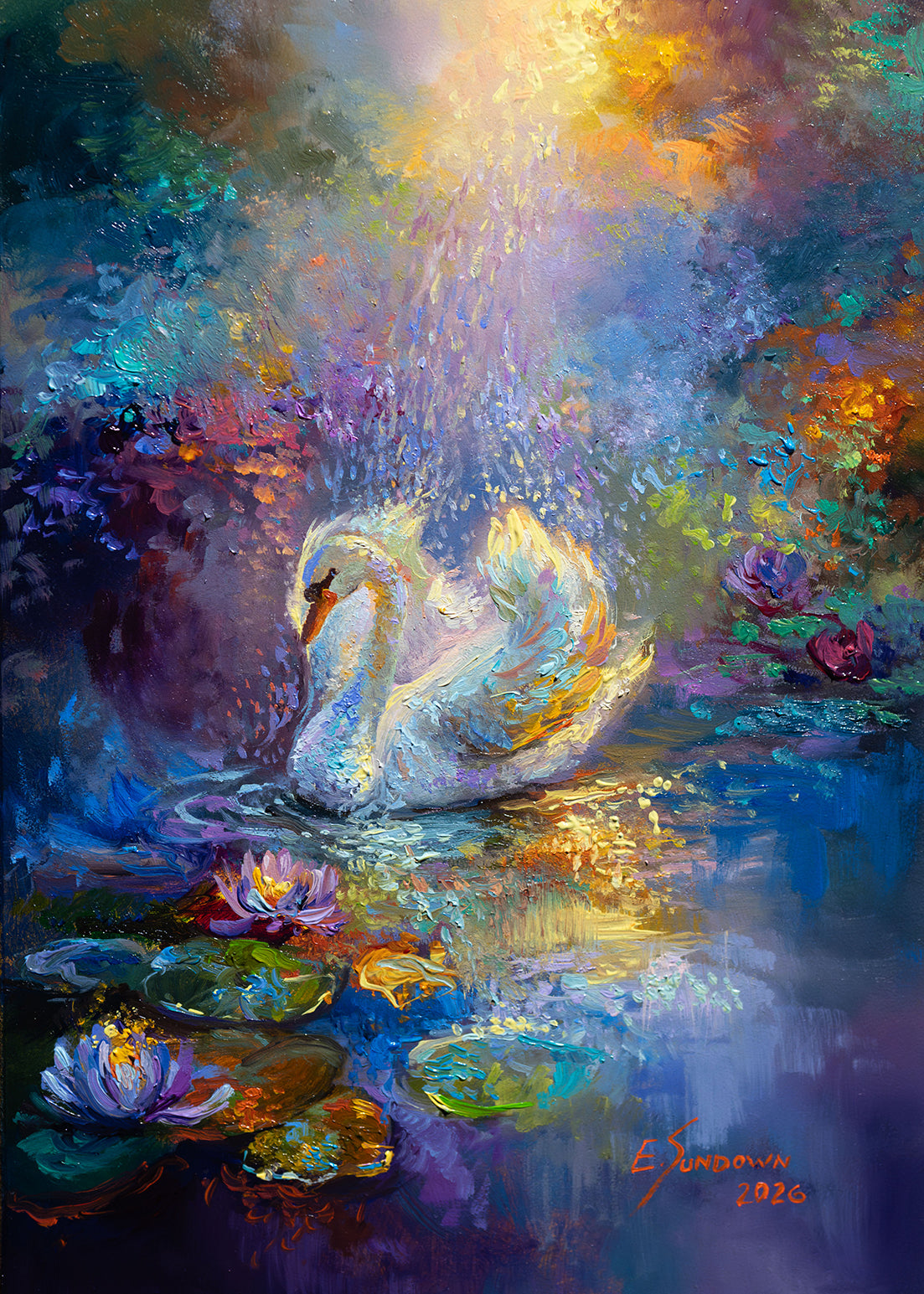 Colour Play – Original Oil Painting