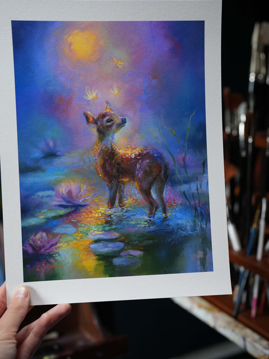 Following the Dragonflies – Limited Edition Fine Art Print