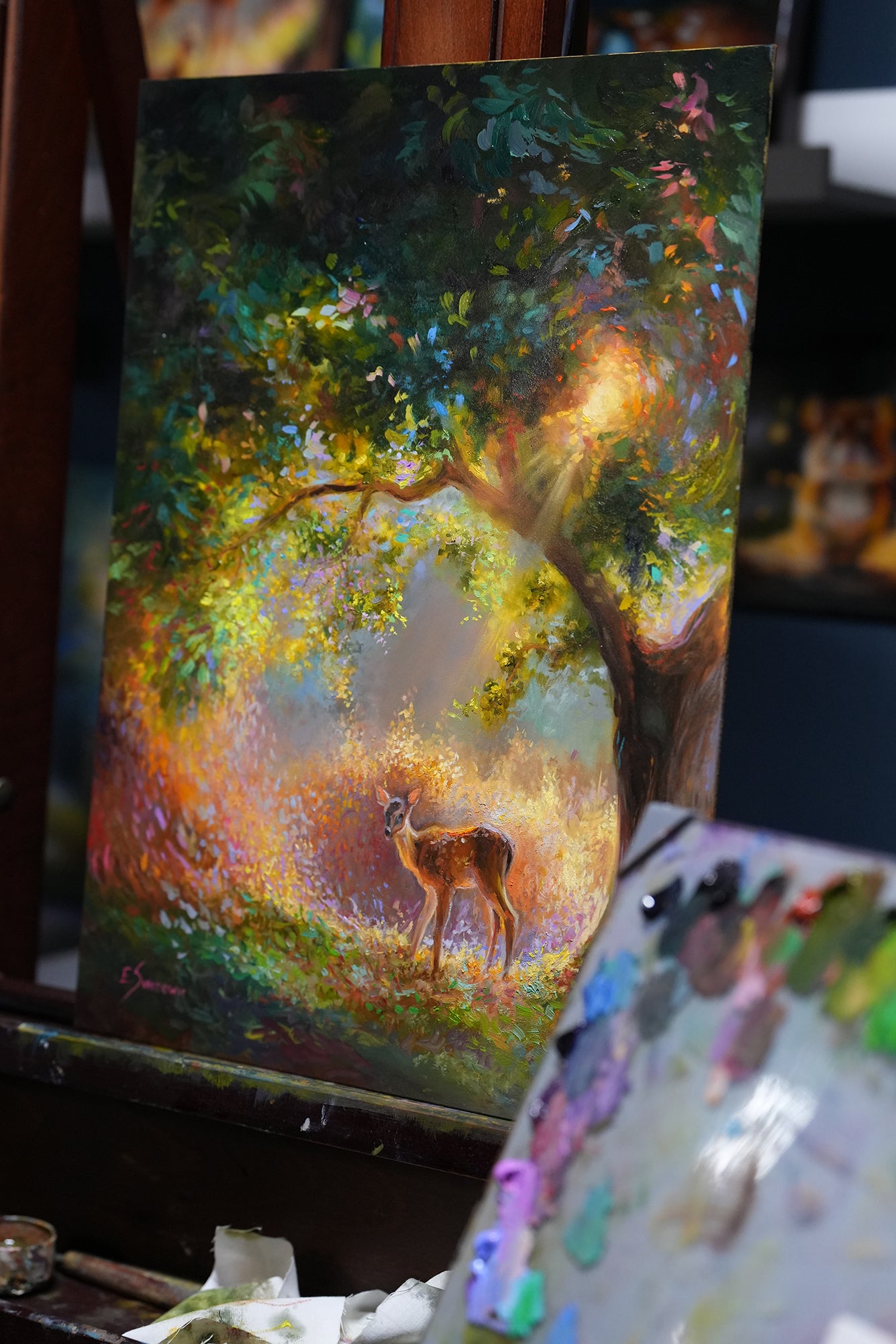 Autumn Light Original Oil painting