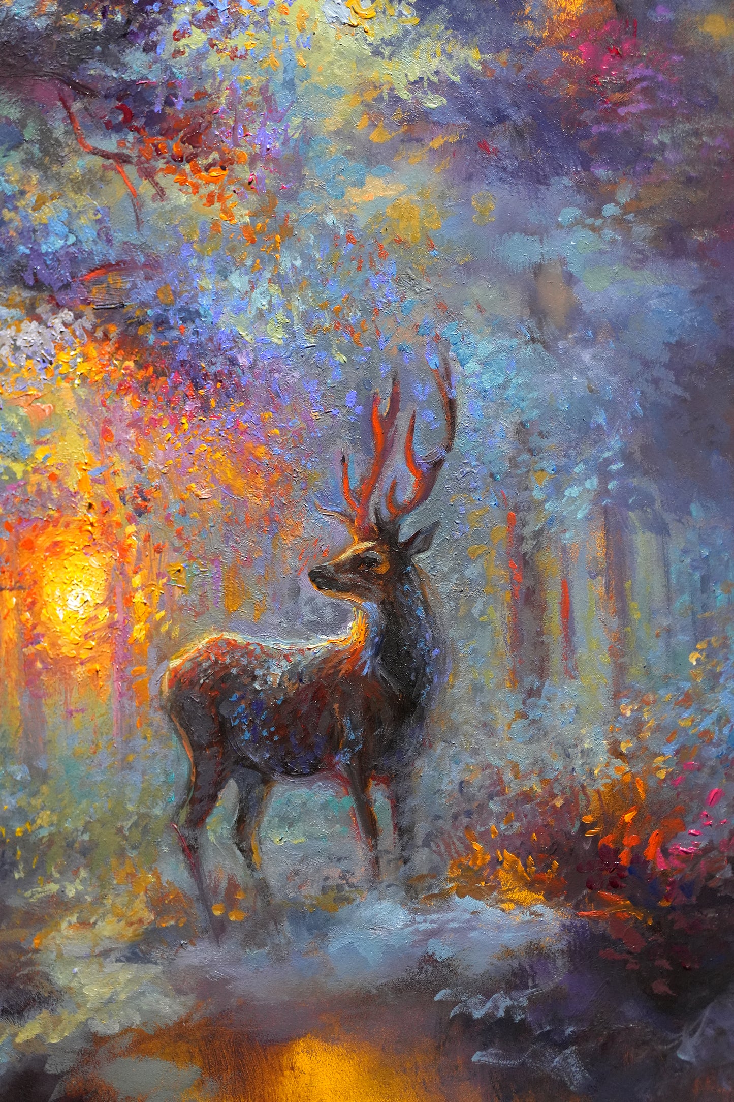 Guided by Light Original Oil Painting