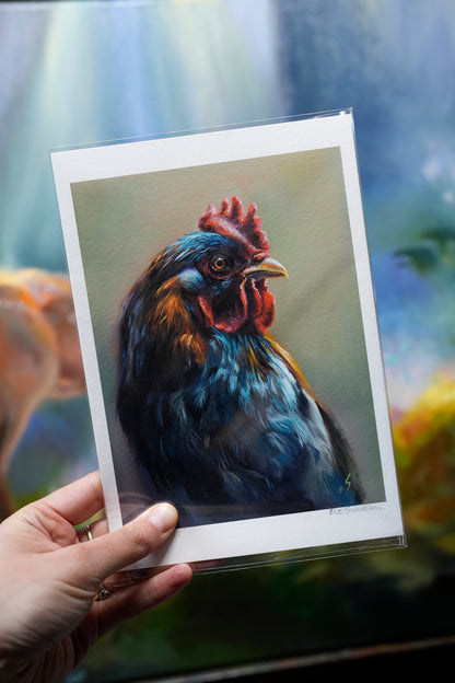 Rooster Fine Art Print