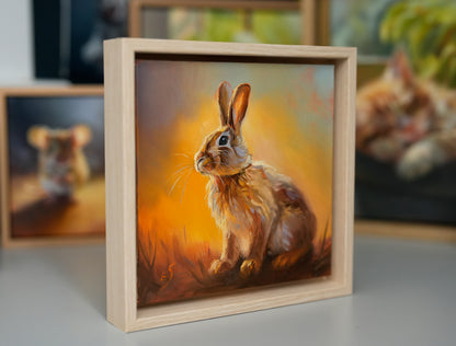 Hare Original Oil Painting