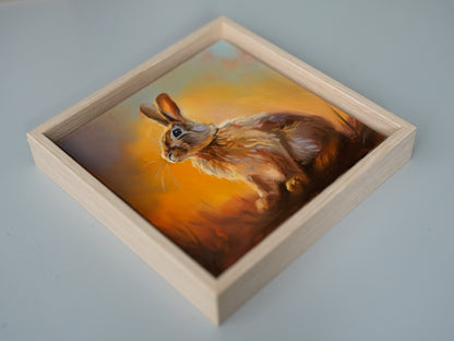 Hare Original Oil Painting