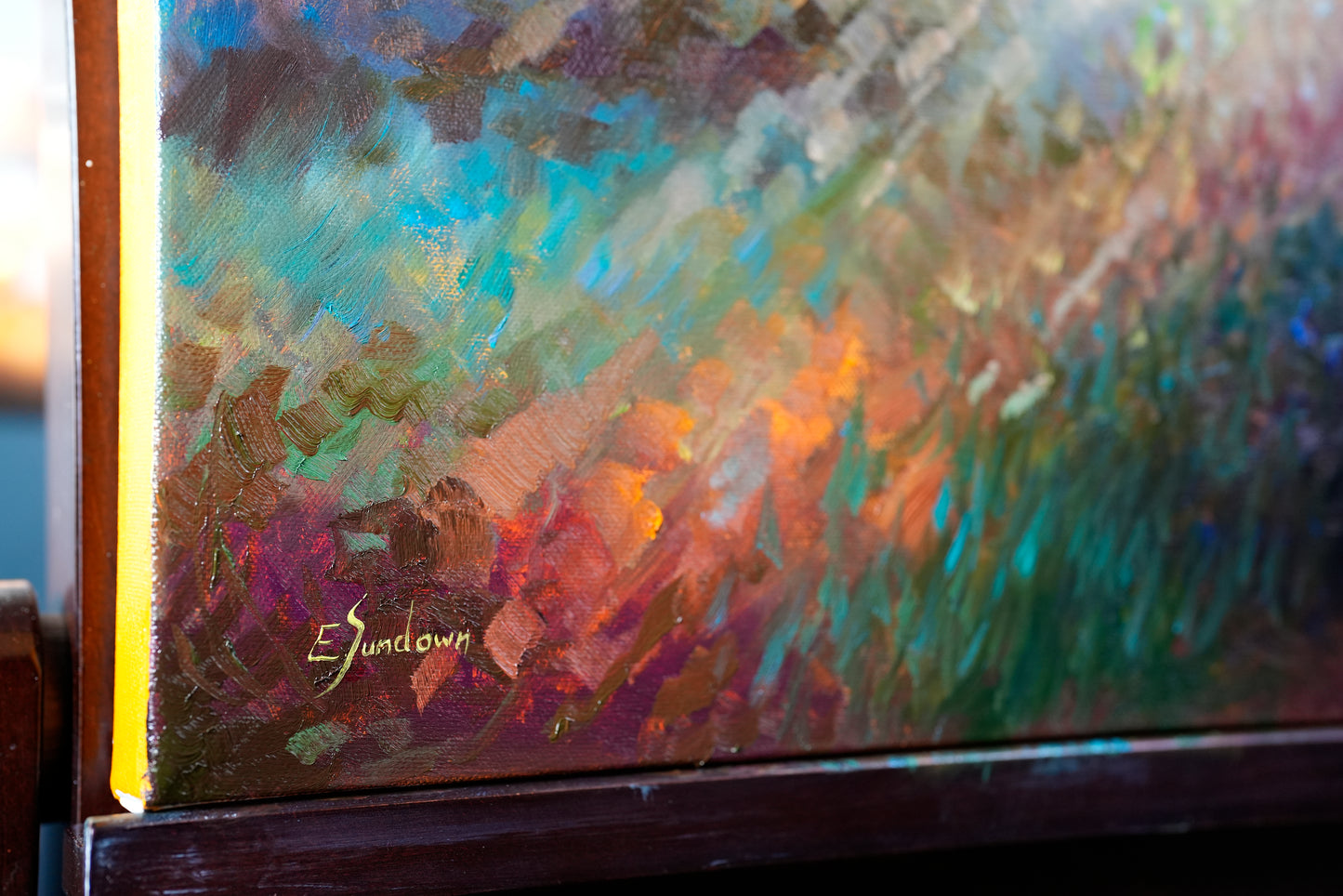 Ethereal Dawn Original Oil Painting