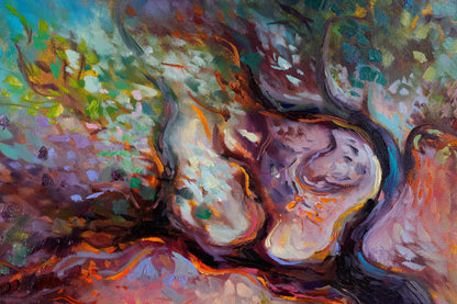 Ethereal Dawn Original Oil Painting