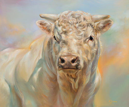 "Ox" - Ox Original Painting (SOLD)