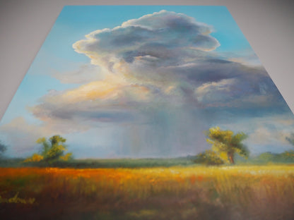 "In the Cloud" Cloud Original Oil Painting