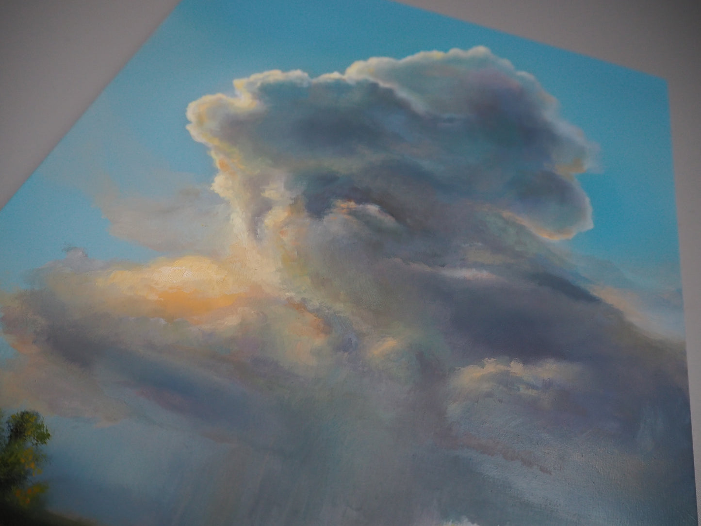 "In the Cloud" Cloud Original Oil Painting