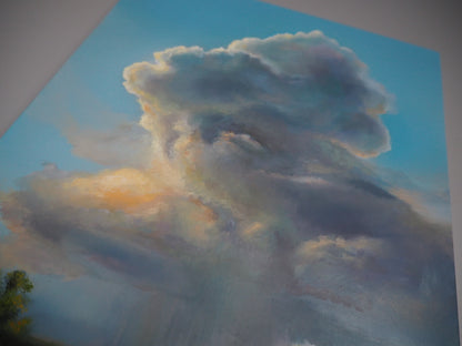 "In the Cloud" Cloud Original Oil Painting