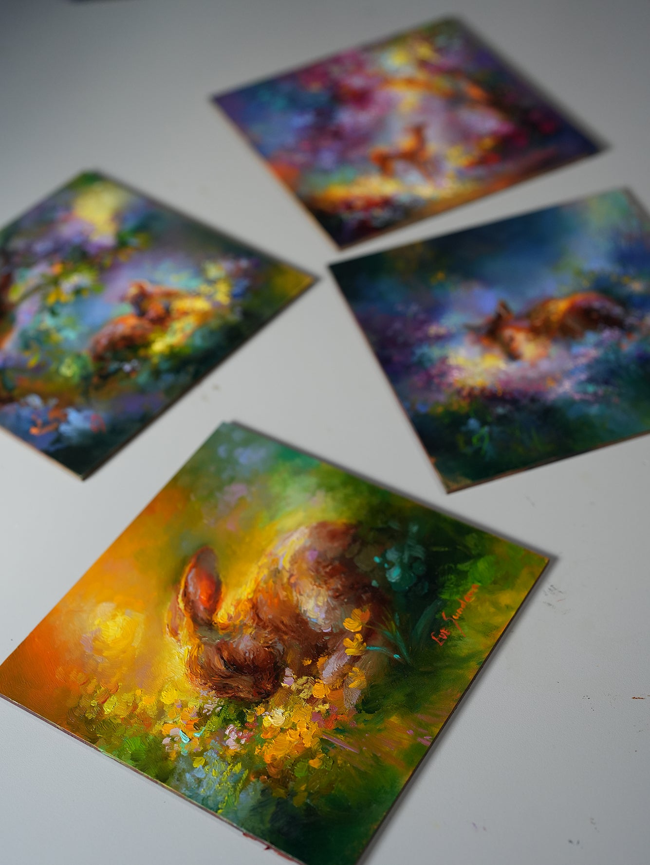 Sweet Dreams II, original Oil painting