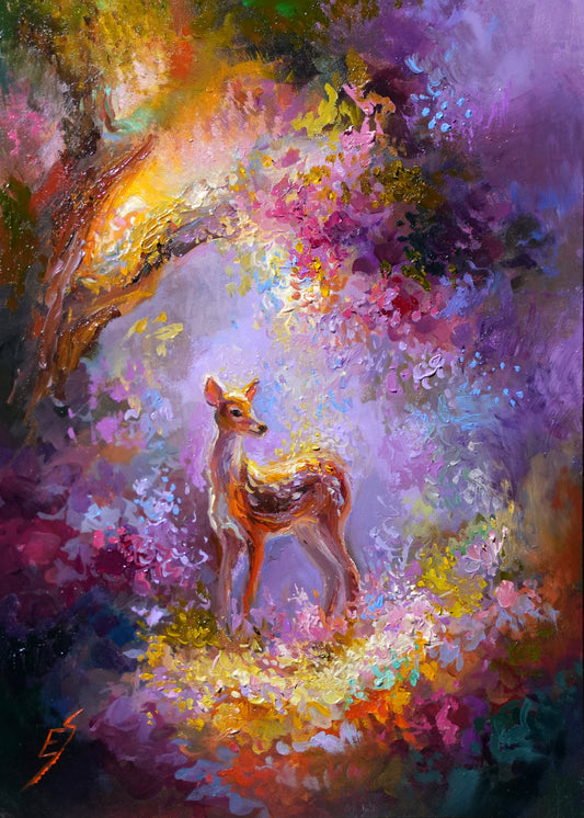 Original Painting — Dream in Petals