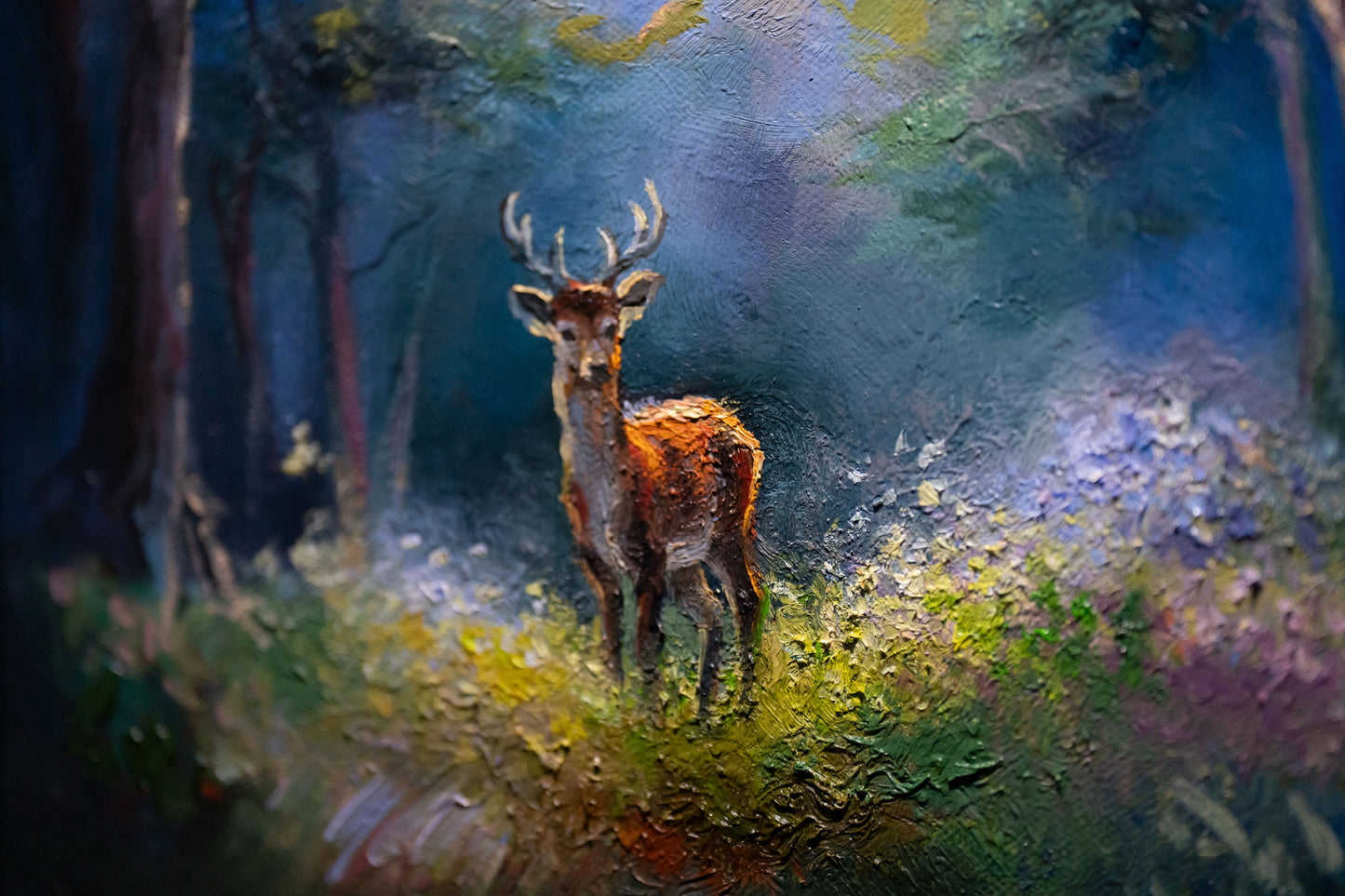 Moonlit Original Oil painting