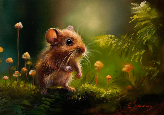 Mouse originaOil Painting