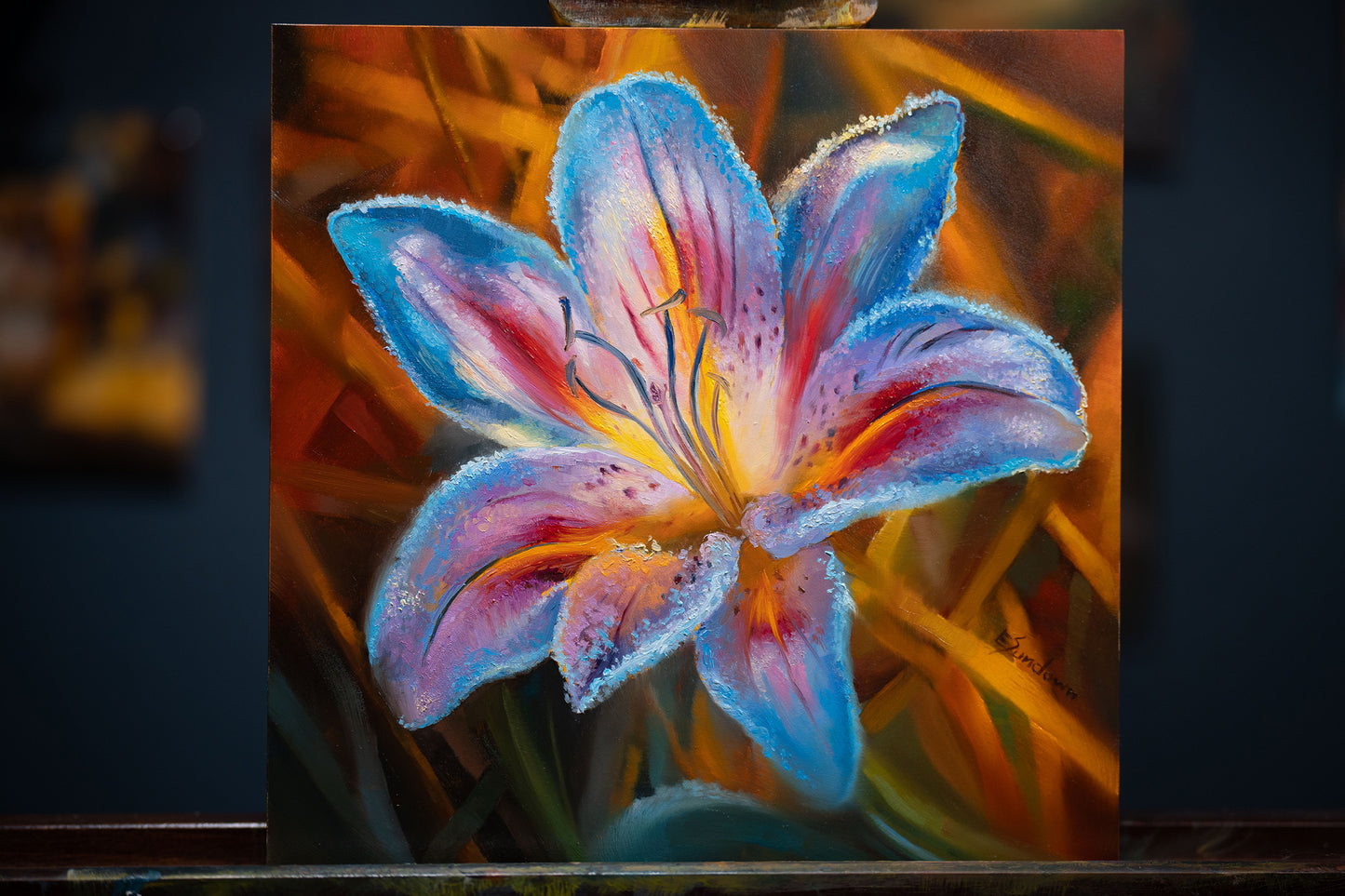 Lily Original Oil Painting